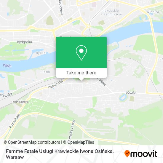 Famme Fatale Usługi Krawieckie Iwona Osińska map