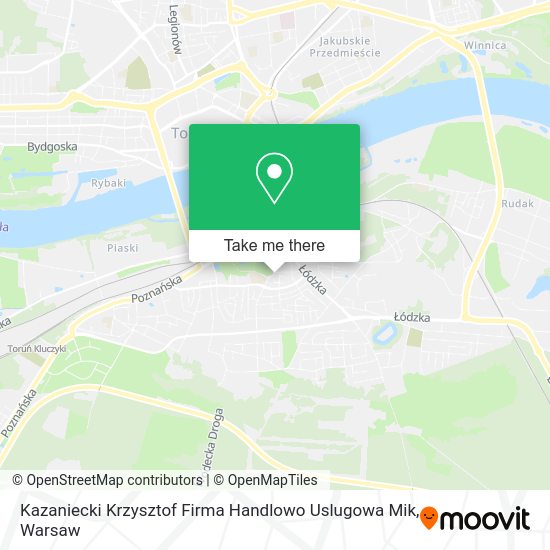 Kazaniecki Krzysztof Firma Handlowo Uslugowa Mik map