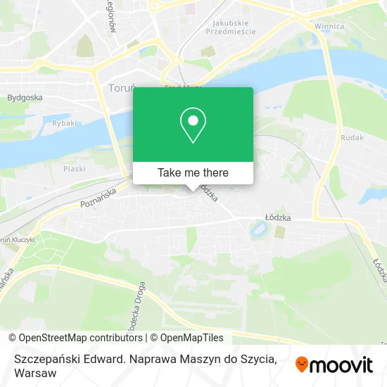 Карта Szczepański Edward. Naprawa Maszyn do Szycia