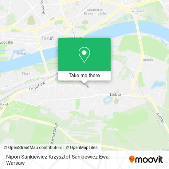 Карта Nipon Sankiewicz Krzysztof Sankiewicz Ewa