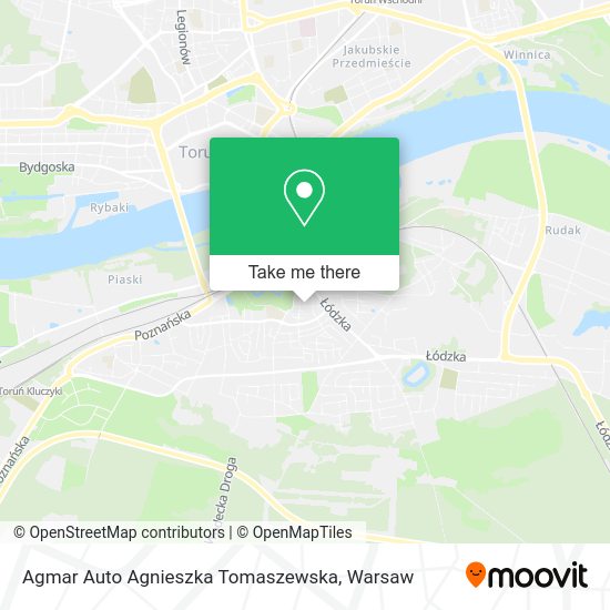 Agmar Auto Agnieszka Tomaszewska map