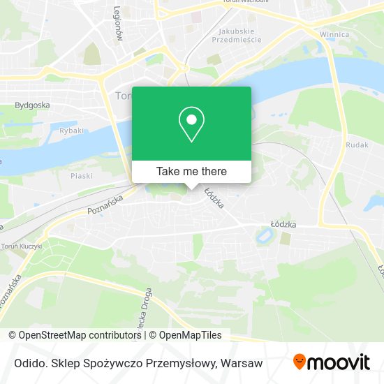 Odido. Sklep Spożywczo Przemysłowy map