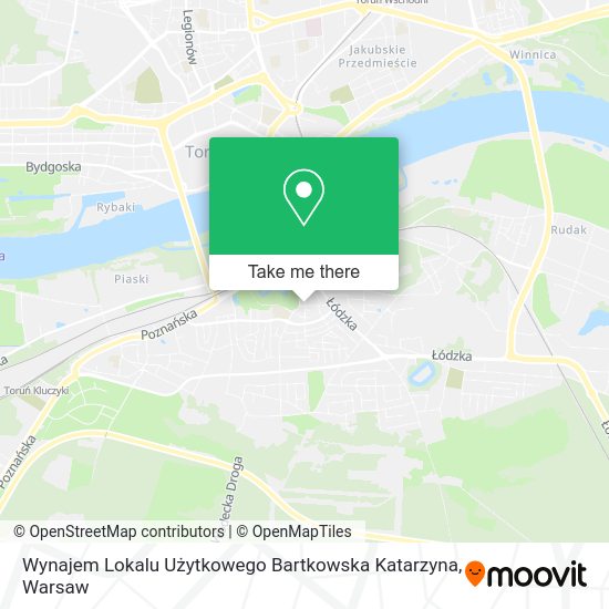 Wynajem Lokalu Użytkowego Bartkowska Katarzyna map