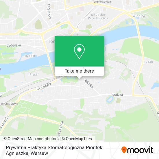 Prywatna Praktyka Stomatologiczna Piontek Agnieszka map