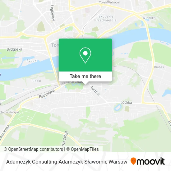 Карта Adamczyk Consulting Adamczyk Sławomir
