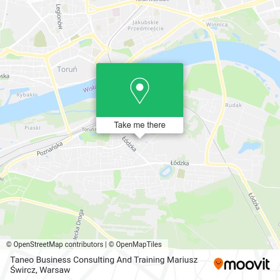 Taneo Business Consulting And Training Mariusz Śwircz map