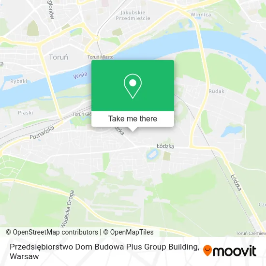 Карта Przedsiębiorstwo Dom Budowa Plus Group Building