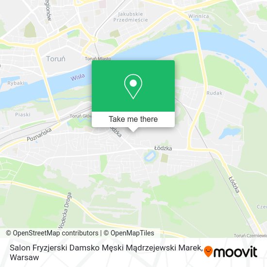 Salon Fryzjerski Damsko Męski Mądrzejewski Marek map