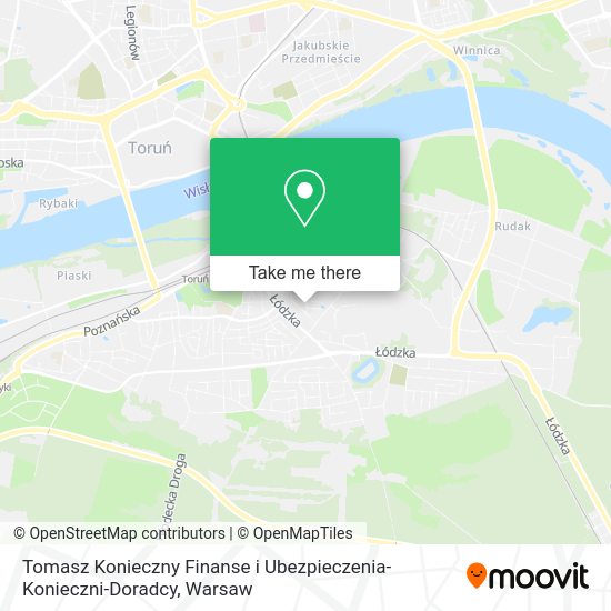 Tomasz Konieczny Finanse i Ubezpieczenia-Konieczni-Doradcy map