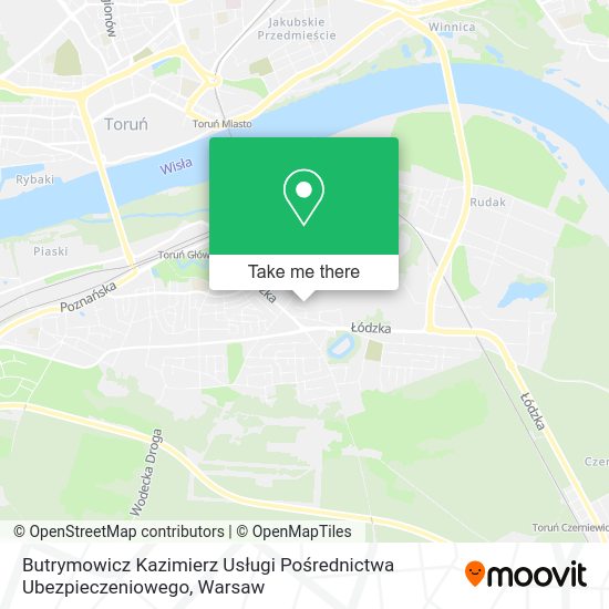 Butrymowicz Kazimierz Usługi Pośrednictwa Ubezpieczeniowego map