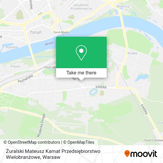 Żuralski Mateusz Kamat Przedsiębiorstwo Wielobranżowe map