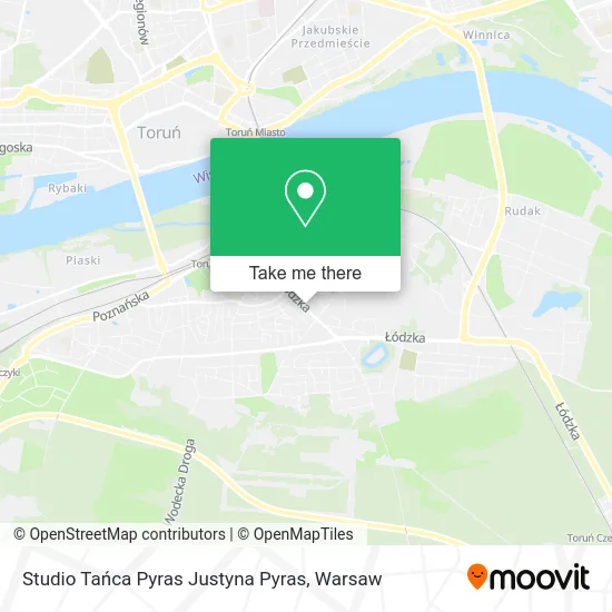 Карта Studio Tańca Pyras Justyna Pyras