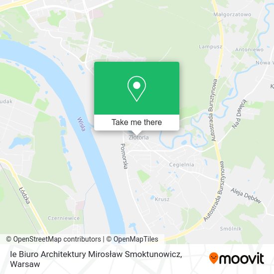 Ie Biuro Architektury Mirosław Smoktunowicz map