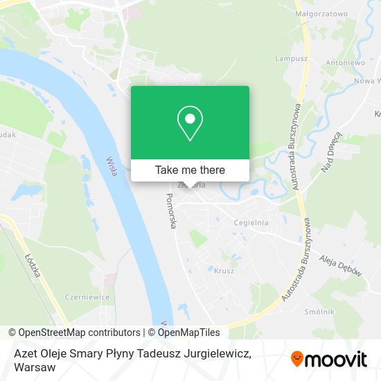 Azet Oleje Smary Płyny Tadeusz Jurgielewicz map