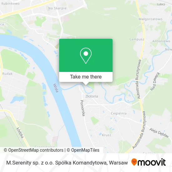 Карта M.Serenity sp. z o.o. Spółka Komandytowa