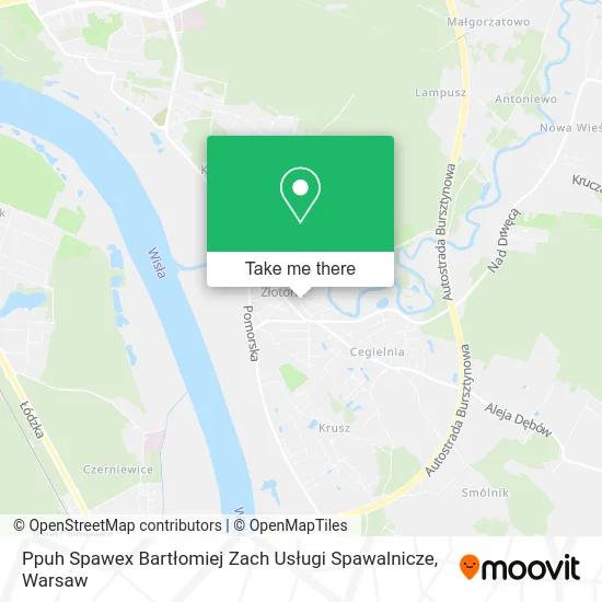 Карта Ppuh Spawex Bartłomiej Zach Usługi Spawalnicze