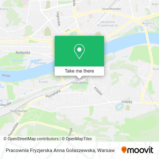 Pracownia Fryzjerska Anna Gołaszewska map