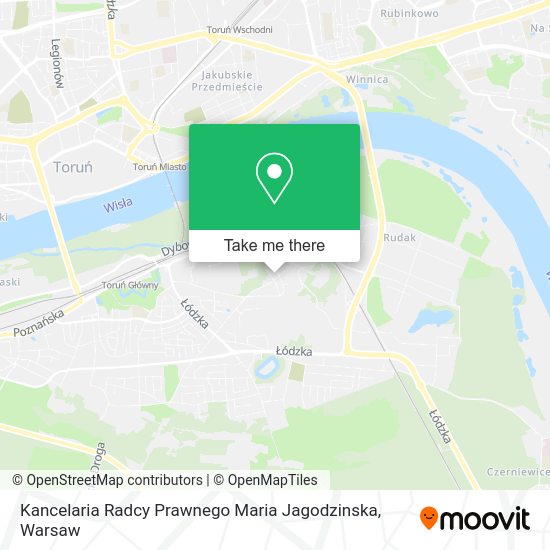 Kancelaria Radcy Prawnego Maria Jagodzinska map