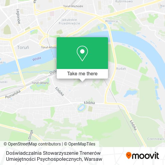 Doświadczalnia Stowarzyszenie Trenerów Umiejętności Psychospołecznych map