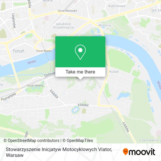 Карта Stowarzyszenie Inicjatyw Motocyklowych Viator