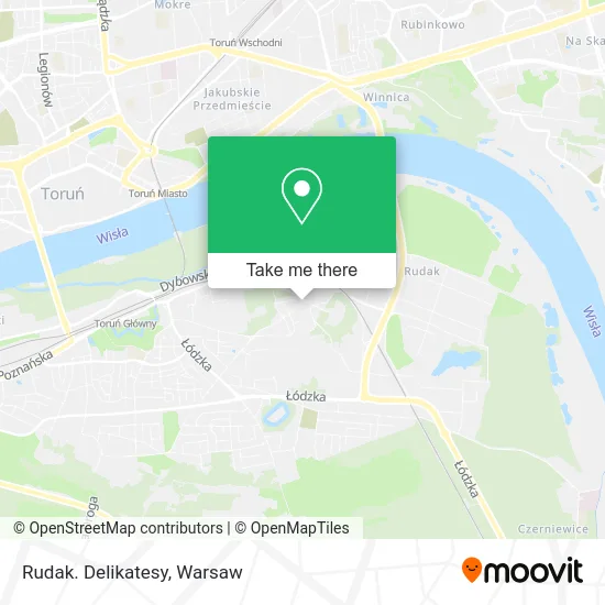 Карта Rudak. Delikatesy