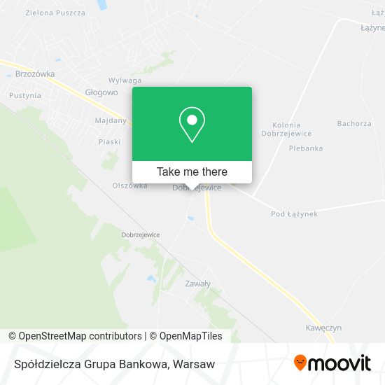 Spółdzielcza Grupa Bankowa map