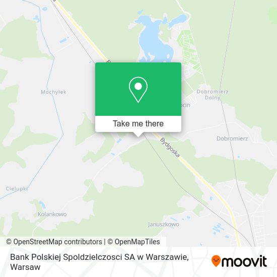 Bank Polskiej Spoldzielczosci SA w Warszawie map