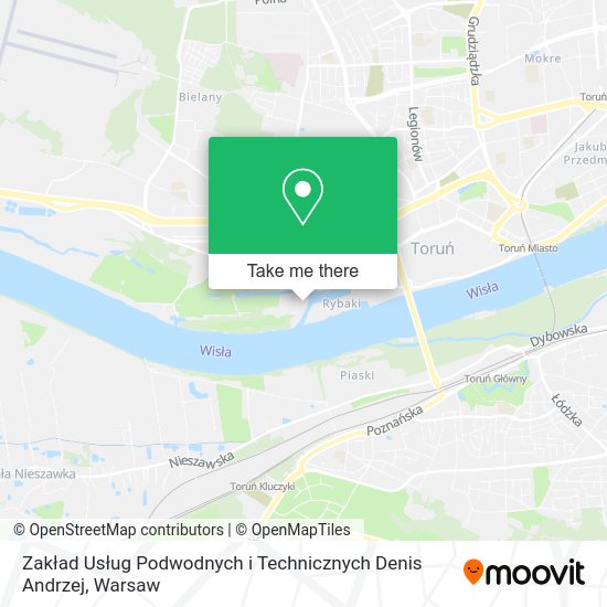 Zakład Usług Podwodnych i Technicznych Denis Andrzej map