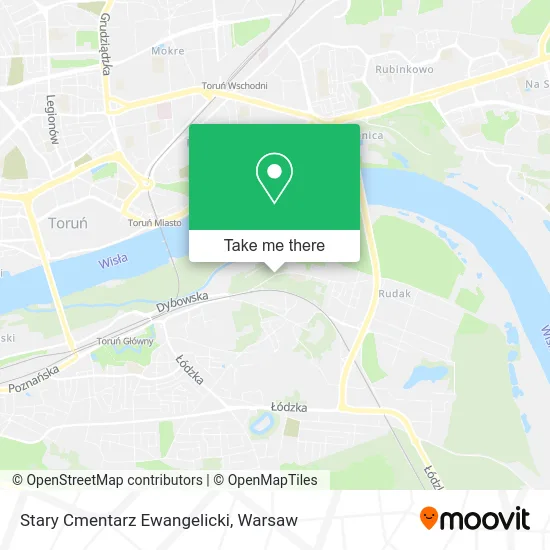 Карта Stary Cmentarz Ewangelicki