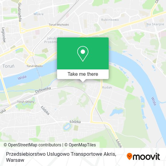 Przedsiebiorstwo Uslugowo Transportowe Akris map