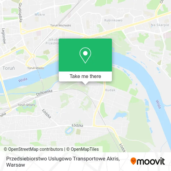 Карта Przedsiebiorstwo Uslugowo Transportowe Akris