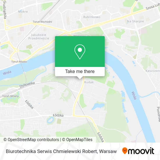 Карта Biurotechnika Serwis Chmielewski Robert