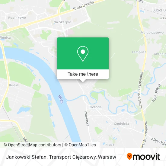 Карта Jankowski Stefan. Transport Ciężarowy