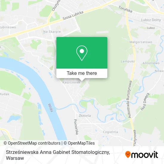 Карта Strześniewska Anna Gabinet Stomatologiczny