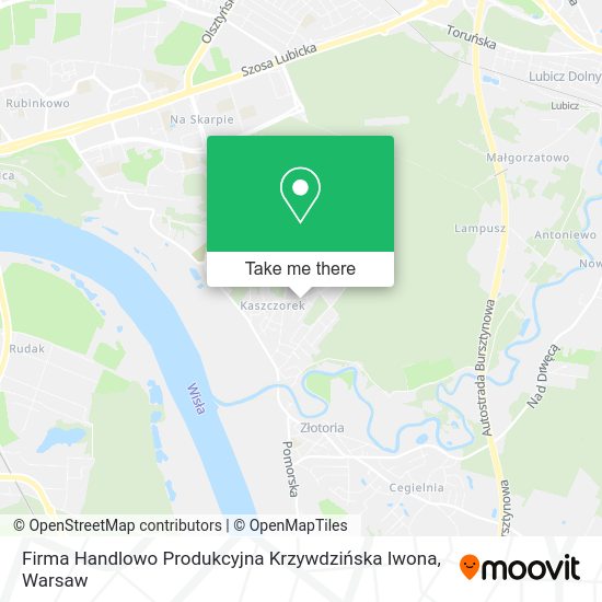 Firma Handlowo Produkcyjna Krzywdzińska Iwona map