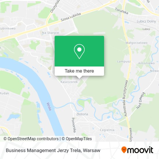 Business Management Jerzy Trela map