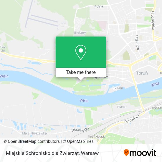 Miejskie Schronisko dla Zwierząt map