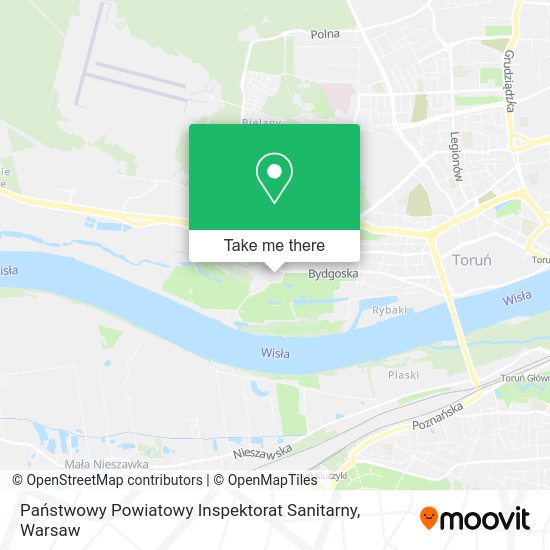 Państwowy Powiatowy Inspektorat Sanitarny map