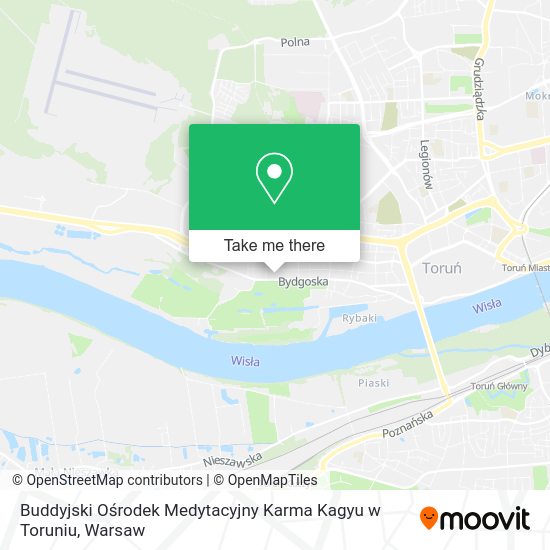 Buddyjski Ośrodek Medytacyjny Karma Kagyu w Toruniu map