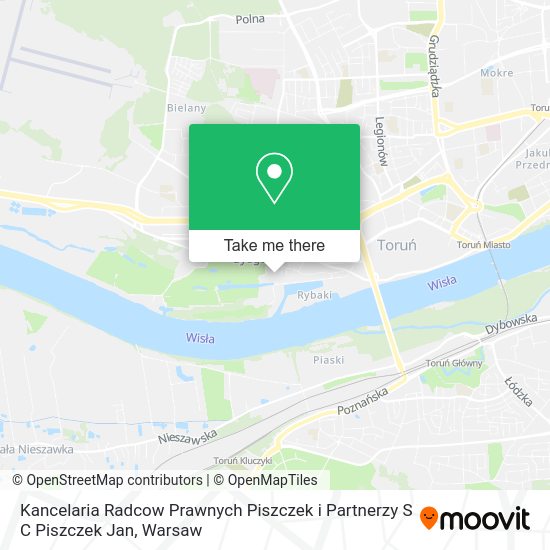 Kancelaria Radcow Prawnych Piszczek i Partnerzy S C Piszczek Jan map