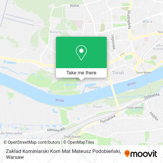 Zakład Kominiarski Kom Mat Mateusz Podobieński map