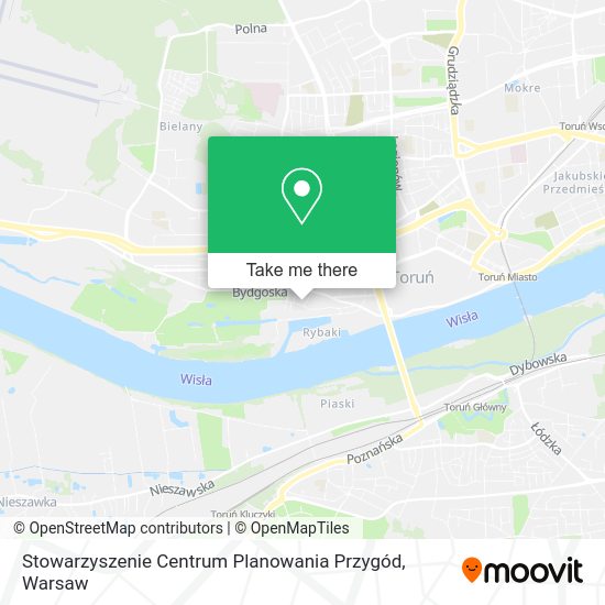 Stowarzyszenie Centrum Planowania Przygód map