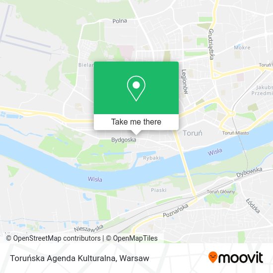 Toruńska Agenda Kulturalna map