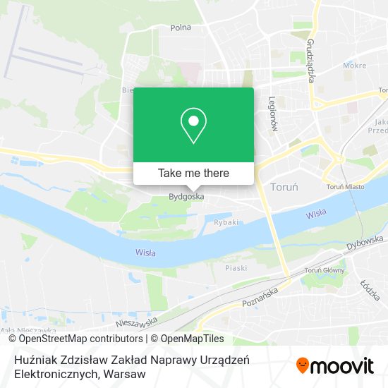 Huźniak Zdzisław Zakład Naprawy Urządzeń Elektronicznych map