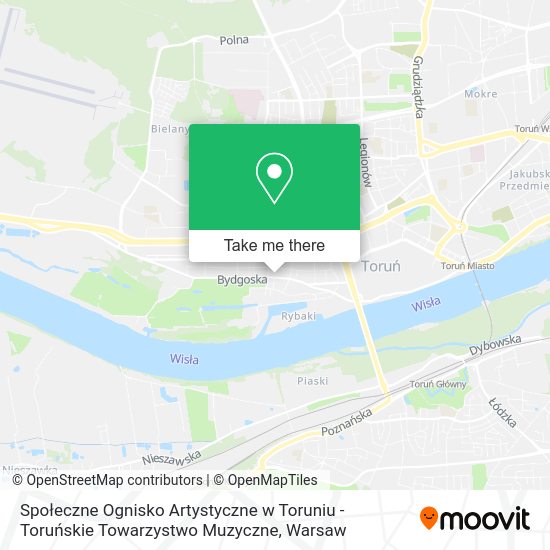 Społeczne Ognisko Artystyczne w Toruniu - Toruńskie Towarzystwo Muzyczne map