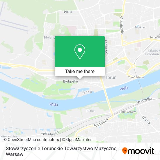 Карта Stowarzyszenie Toruńskie Towarzystwo Muzyczne