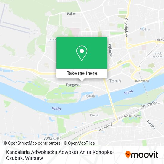 Карта Kancelaria Adwokacka Adwokat Anita Konopka-Czubak