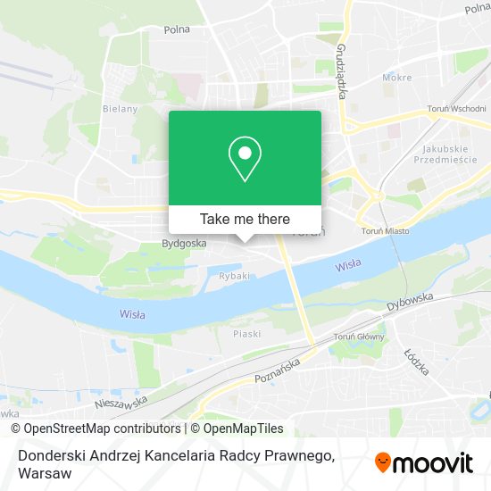 Donderski Andrzej Kancelaria Radcy Prawnego map