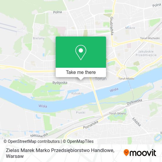 Zielas Marek Marko Przedsiębiorstwo Handlowe map