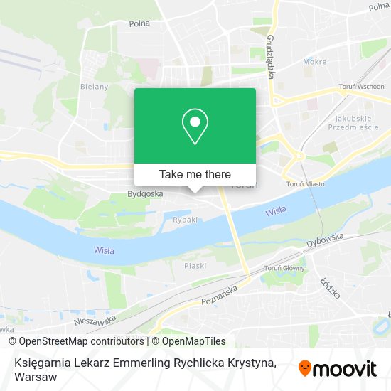 Księgarnia Lekarz Emmerling Rychlicka Krystyna map